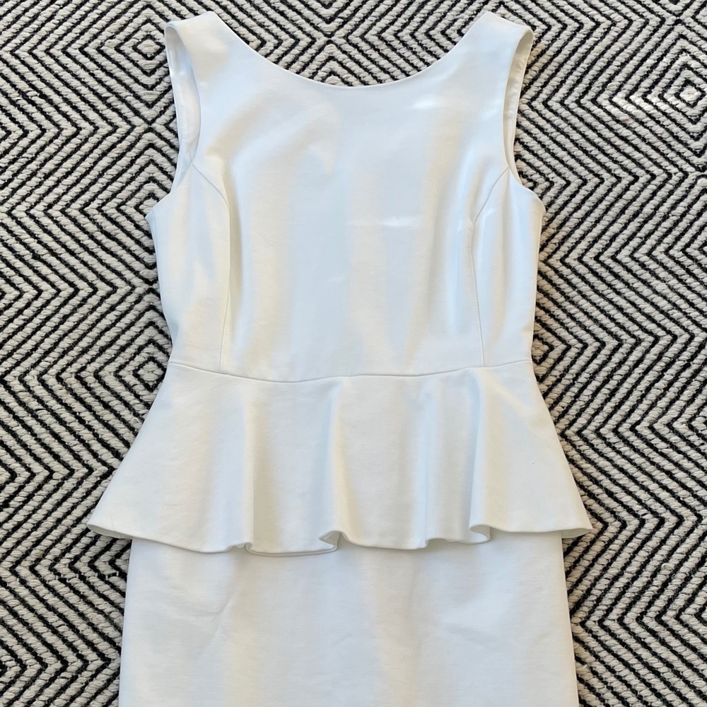 Banana republic white dress (2)